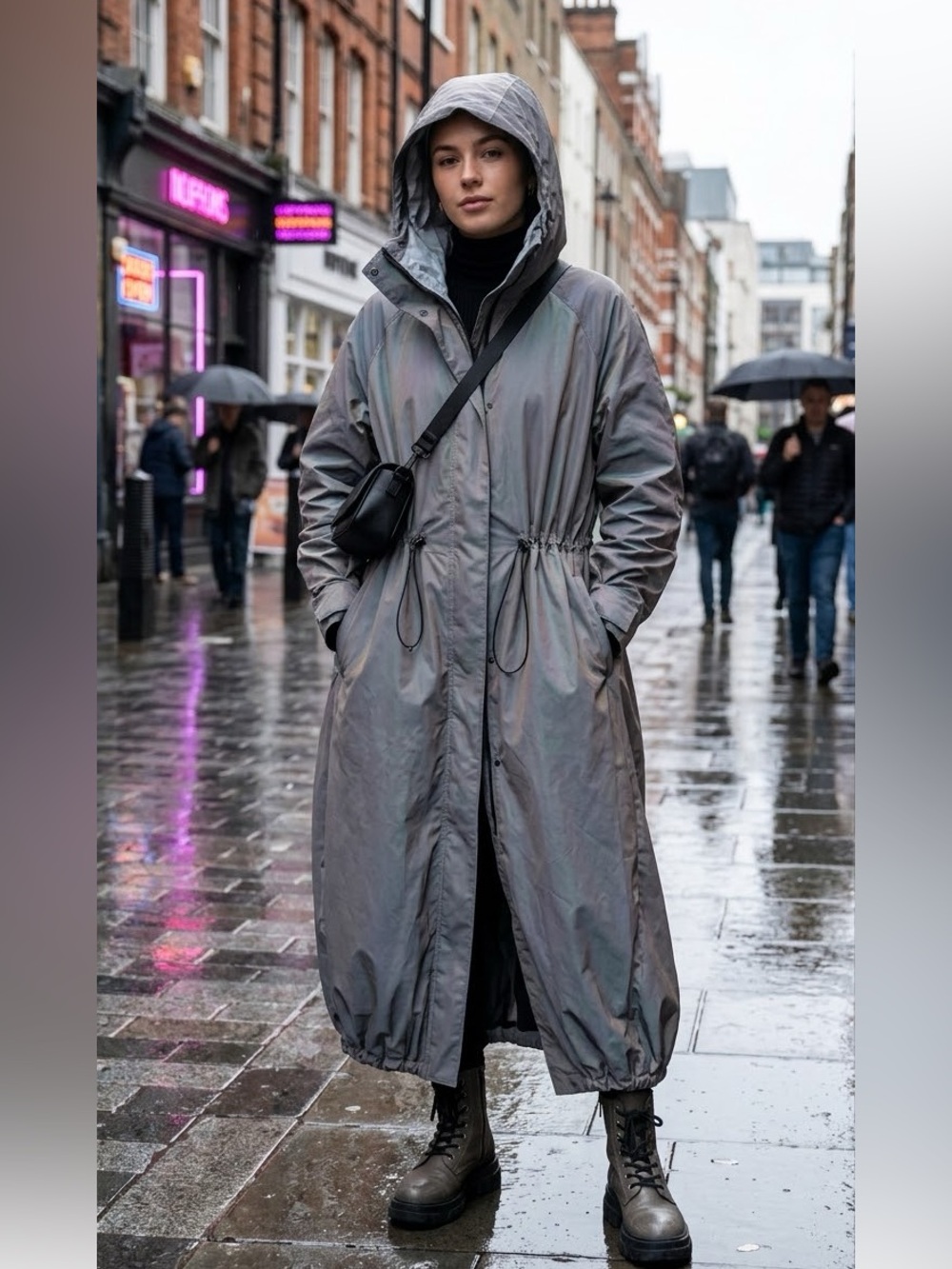 CLEMENTINE’S x MEROTTO Hooded Coat